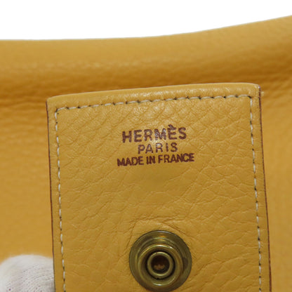 HERMES Sako GoldHardware Shoulder Bag Taurillon Clemence Ladies [Used]