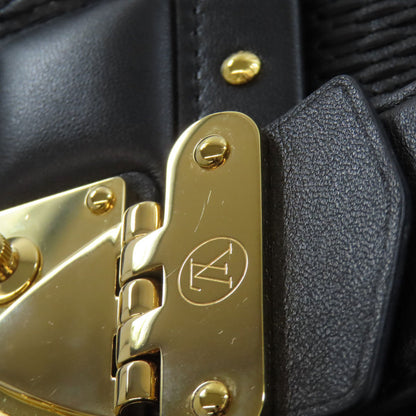 LOUIS VUITTON M59114 Troca MM Shoulder Bag Lambskin Ladies [Used]