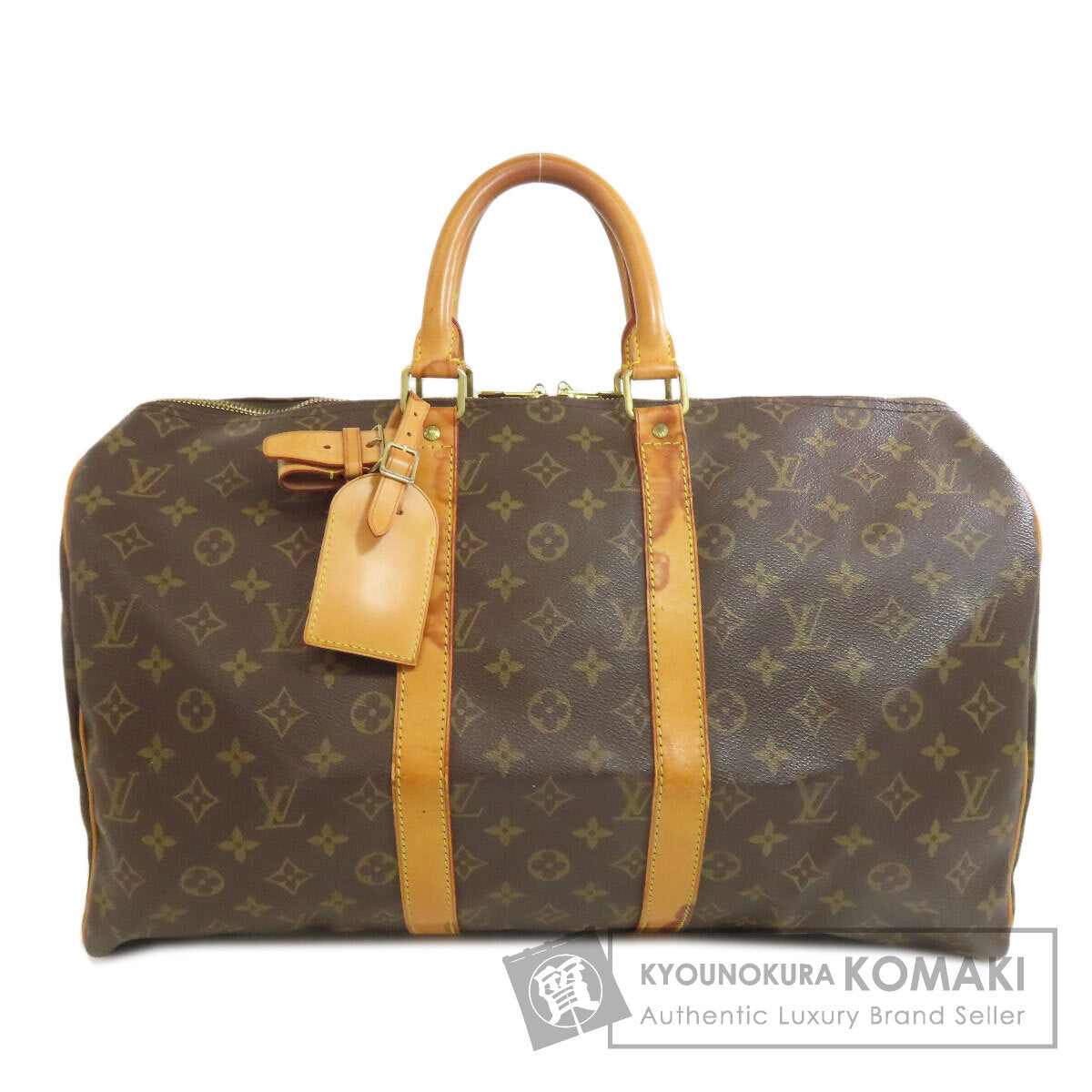 LOUIS VUITTON M41428 Kiepol 45 Boston bag Monogram canvas Ladies [Used]