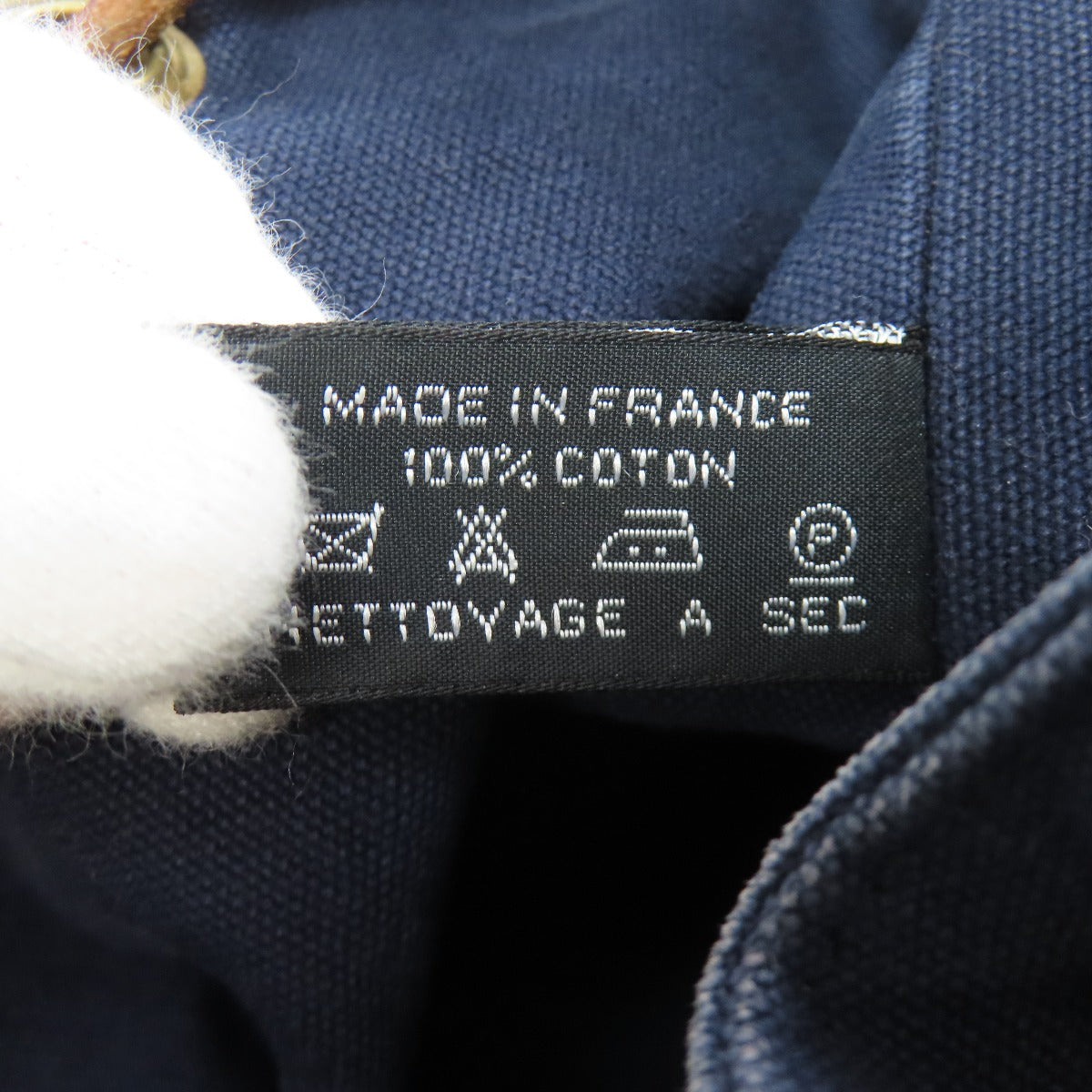 HERMES POSITION MIMILL Shoulder Bag Cotton Ladies [Used]