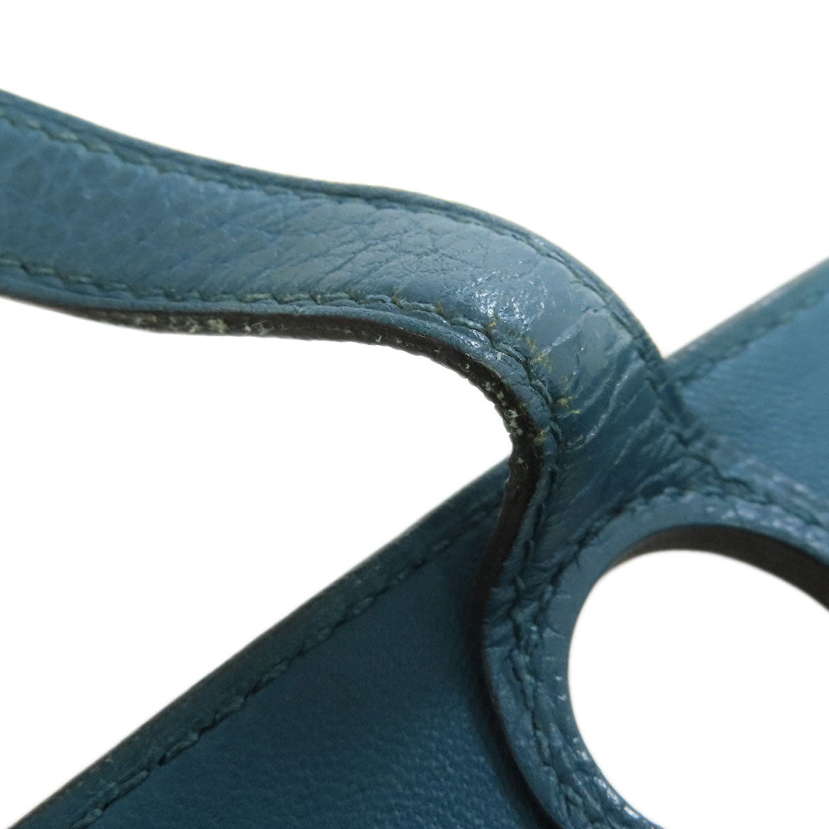 HERMES Dogon Long SilverHardware Long wallet (with coin pocket) Taurillon Clemence Ladies [Used]