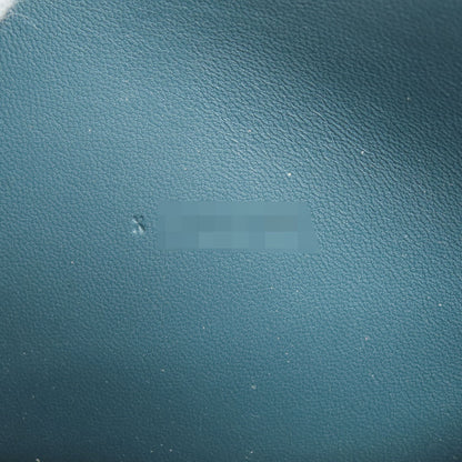 HERMES Dogon Long SilverHardware Long wallet (with coin pocket) Taurillon Clemence Ladies [Used]