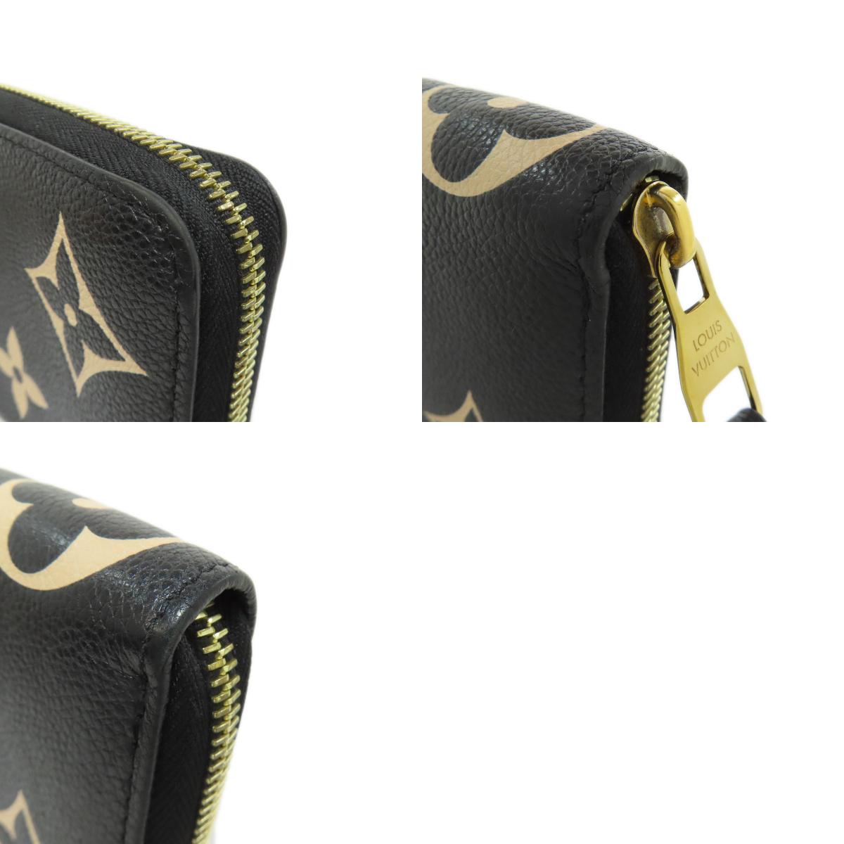 LOUIS VUITTON M80481 Zippy wallet Long wallet (with coin pocket) Empreinte Ladies [Used]
