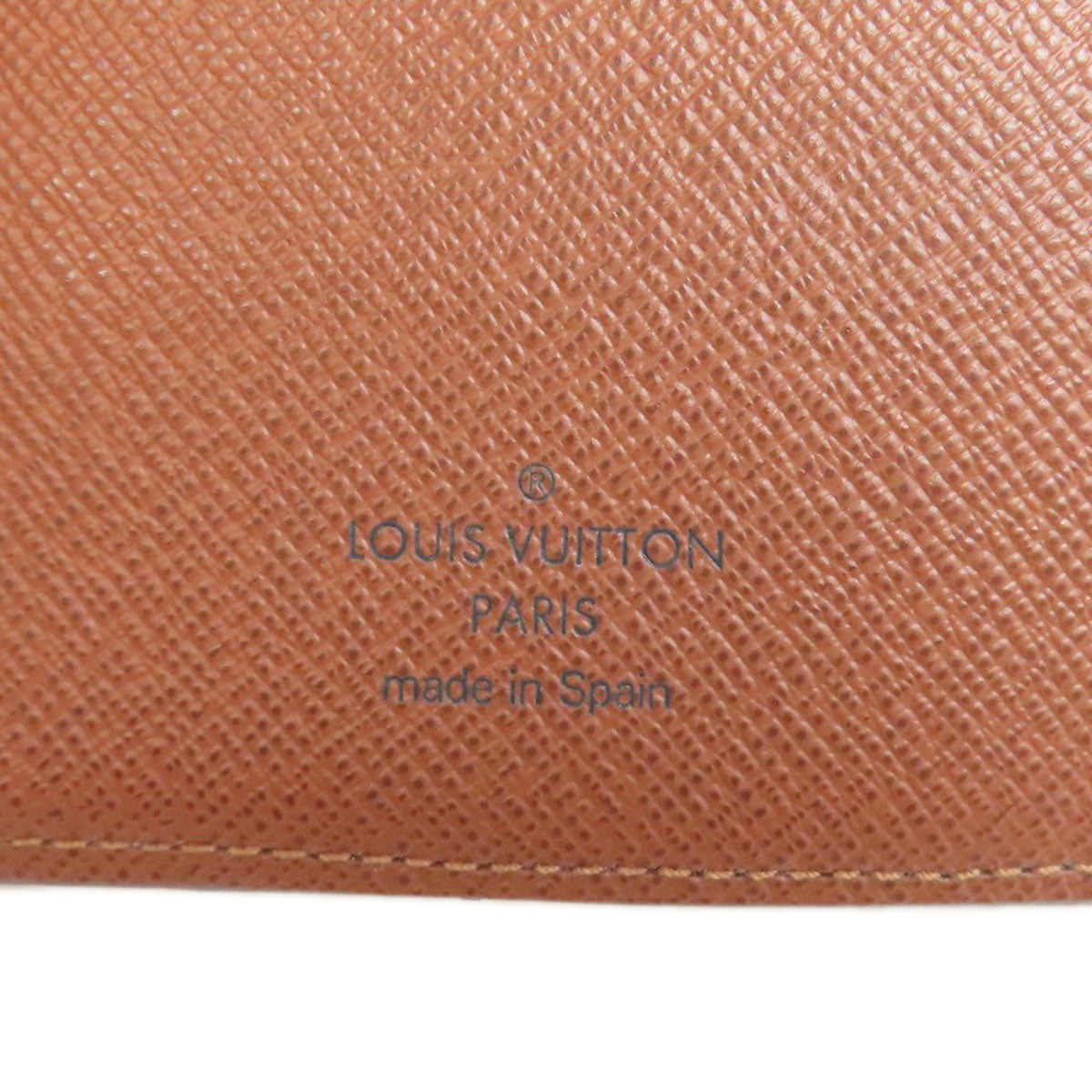 LOUIS VUITTON  R20503 Agenda Posh Notebook cover  Monogram canvas Ladies [Used]