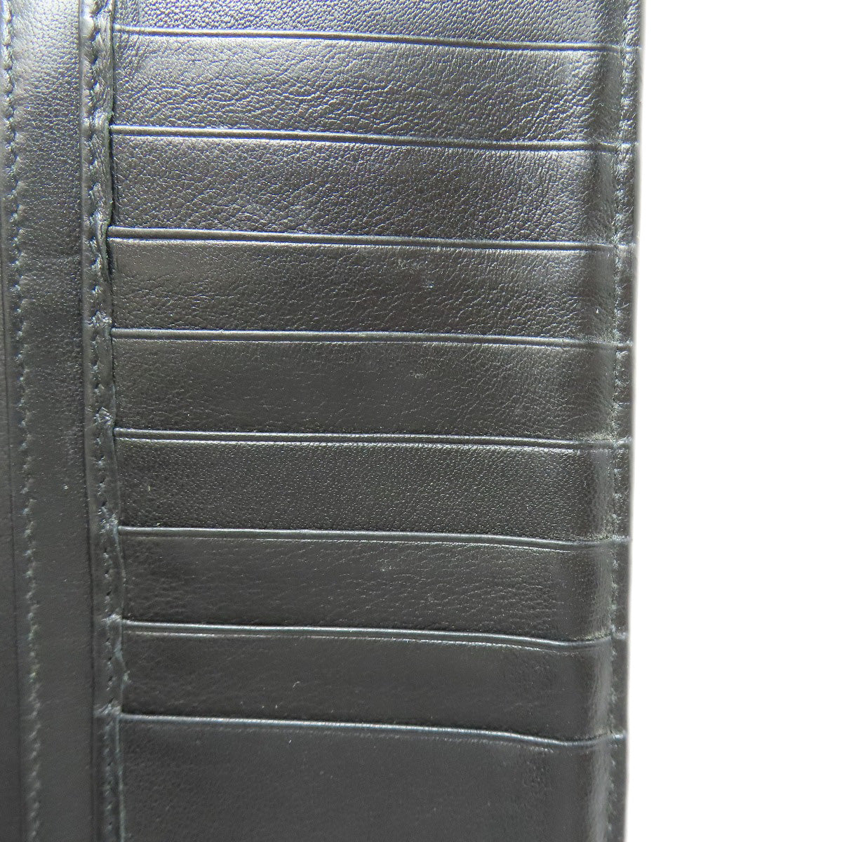 CHRISTIAN DIOR logo Long wallet (with coin pocket) Leather Ladies [Used]