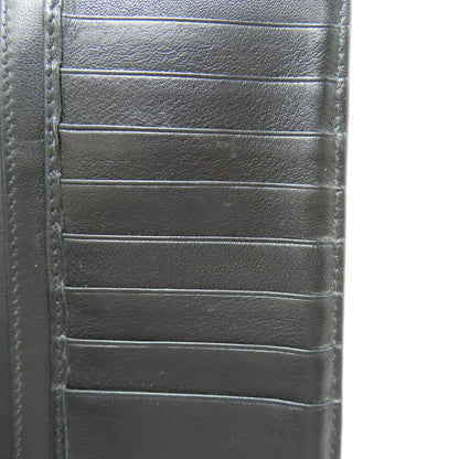 CHRISTIAN DIOR logo Long wallet (with coin pocket) Leather Ladies [Used]