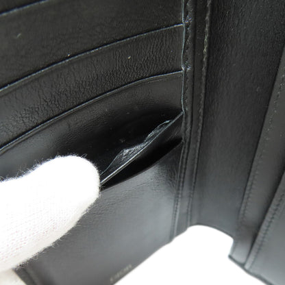 CHRISTIAN DIOR logo Long wallet (with coin pocket) Leather Ladies [Used]