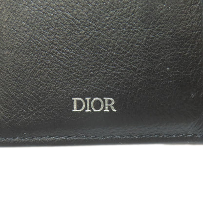 CHRISTIAN DIOR logo Long wallet (with coin pocket) Leather Ladies [Used]