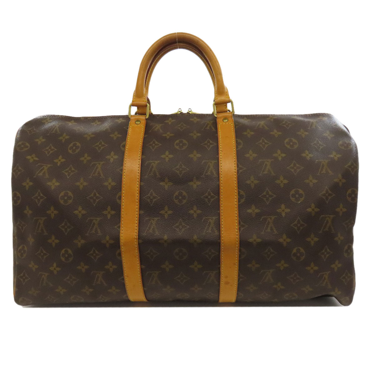 LOUIS VUITTON M41416 Kiepol 50 Boston bag Monogram canvas Ladies [Used]