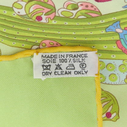 HERMES Carre90 Atlantic Encounter Scarf Silk Ladies [Used]