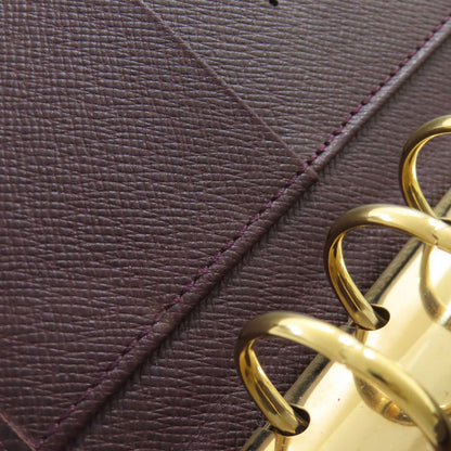 LOUIS VUITTON  R20413 Agenda MM Notebook cover  Taiga Ladies [Used]