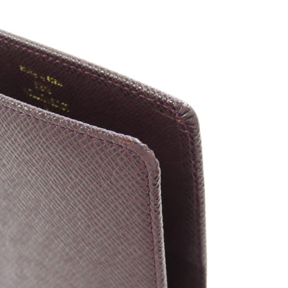 LOUIS VUITTON  R20413 Agenda MM Notebook cover  Taiga Ladies [Used]
