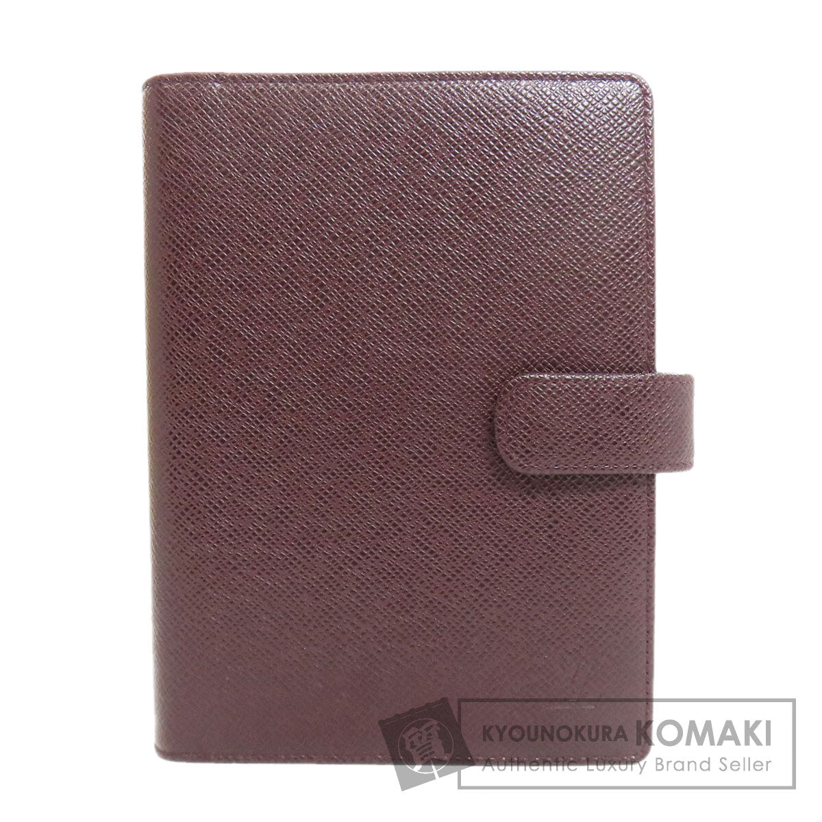 LOUIS VUITTON  R20413 Agenda MM Notebook cover  Taiga Ladies [Used]