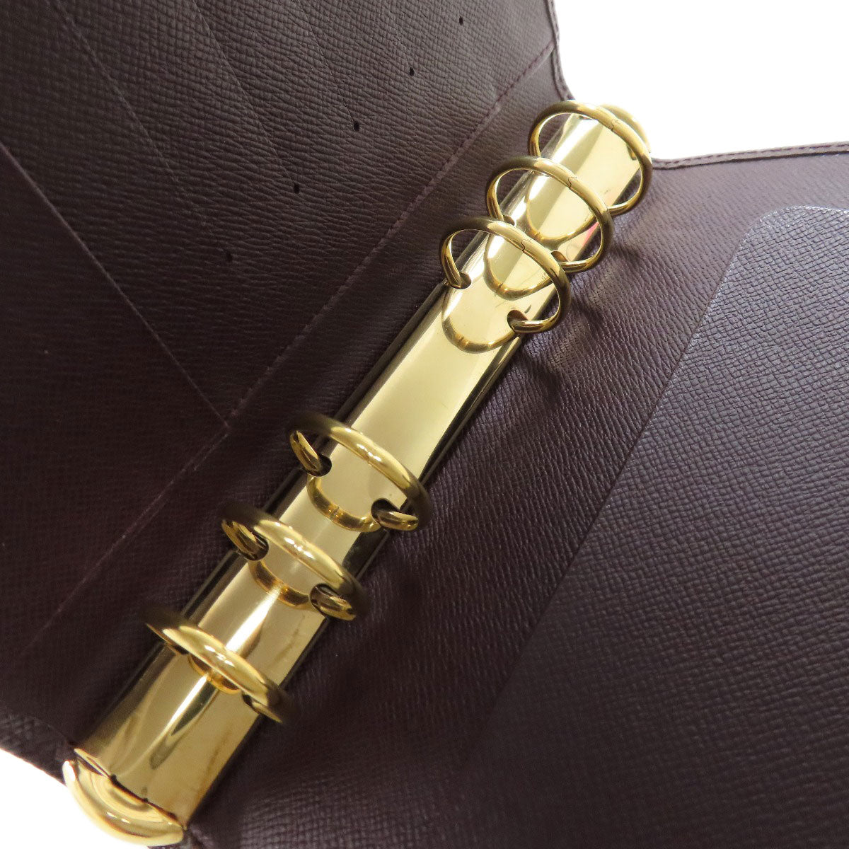 LOUIS VUITTON  R20413 Agenda MM Notebook cover  Taiga Ladies [Used]