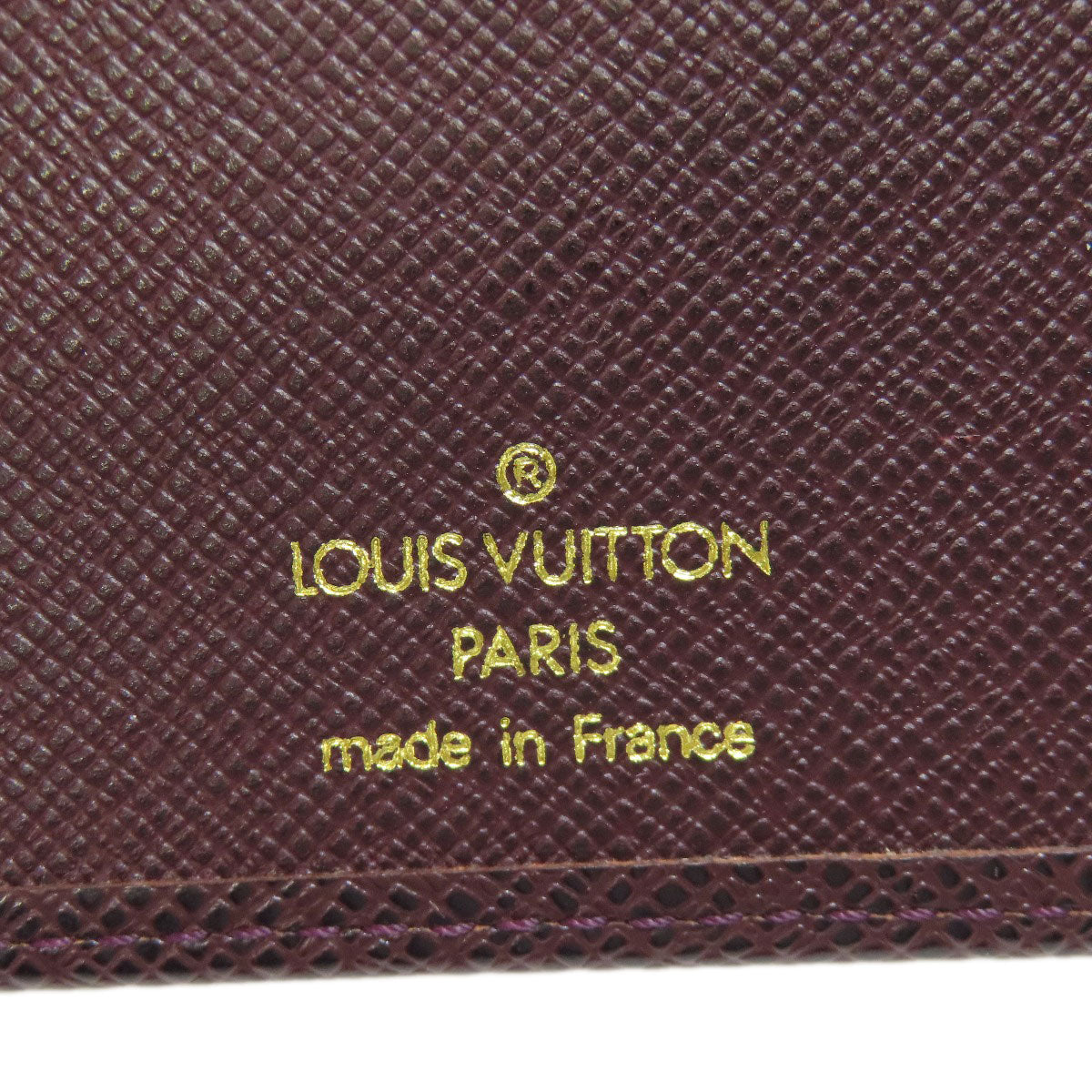 LOUIS VUITTON  R20413 Agenda MM Notebook cover  Taiga Ladies [Used]