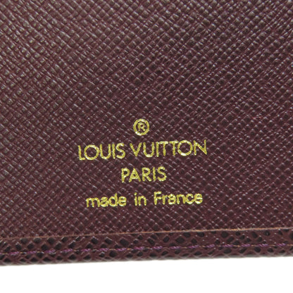 LOUIS VUITTON  R20413 Agenda MM Notebook cover  Taiga Ladies [Used]
