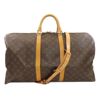 LOUIS VUITTON M41414 Kiepol Bundriere 55 Boston bag Monogram canvas Ladies [Used]