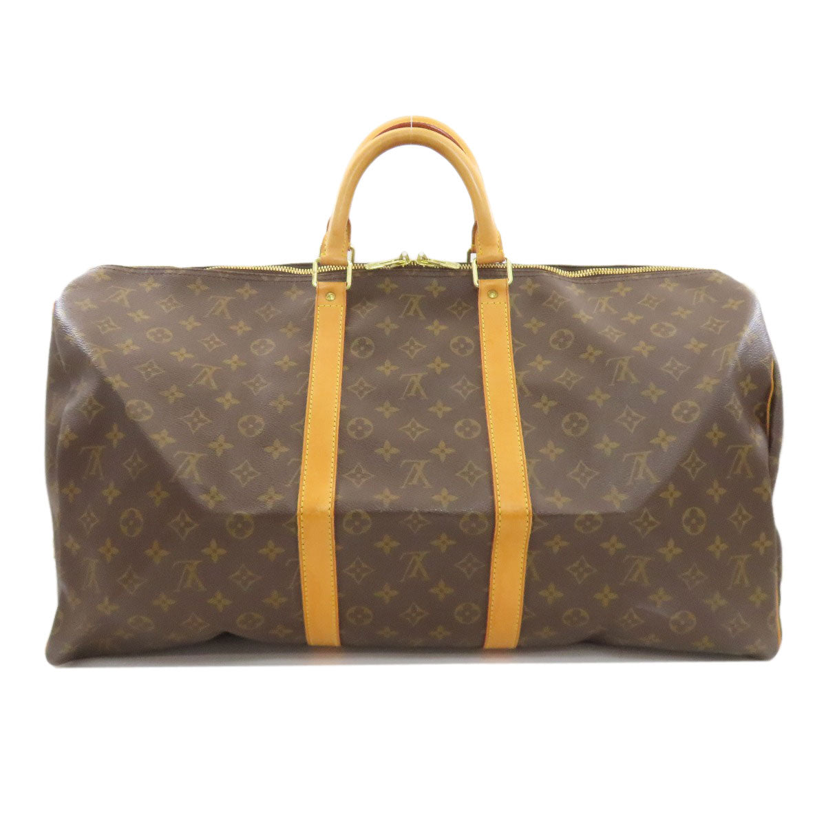 LOUIS VUITTON M41414 Kiepol Bundriere 55 Boston bag Monogram canvas Ladies [Used]
