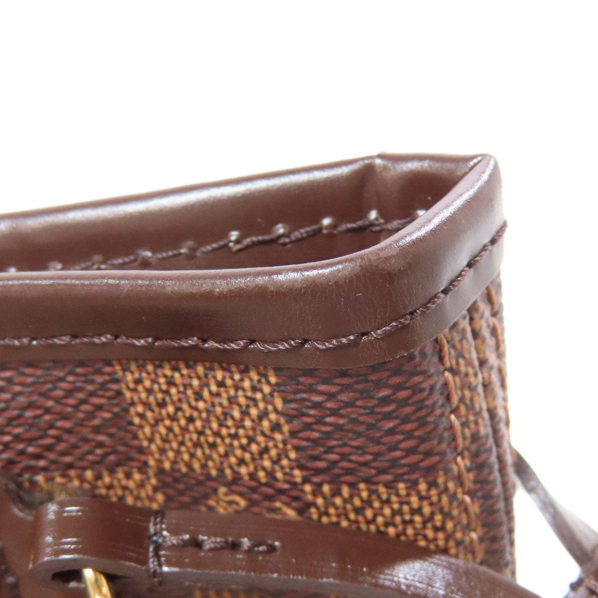 LOUIS VUITTON N51109 Never full PM Handbag Damier canvas Ladies [Used]