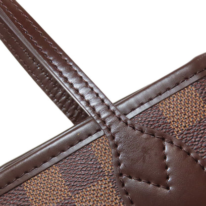 LOUIS VUITTON N51109 Never full PM Handbag Damier canvas Ladies [Used]