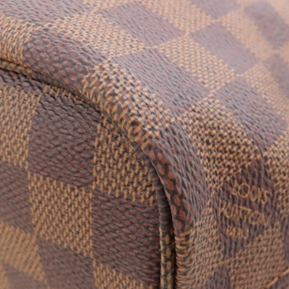 LOUIS VUITTON N51109 Never full PM Handbag Damier canvas Ladies [Used]