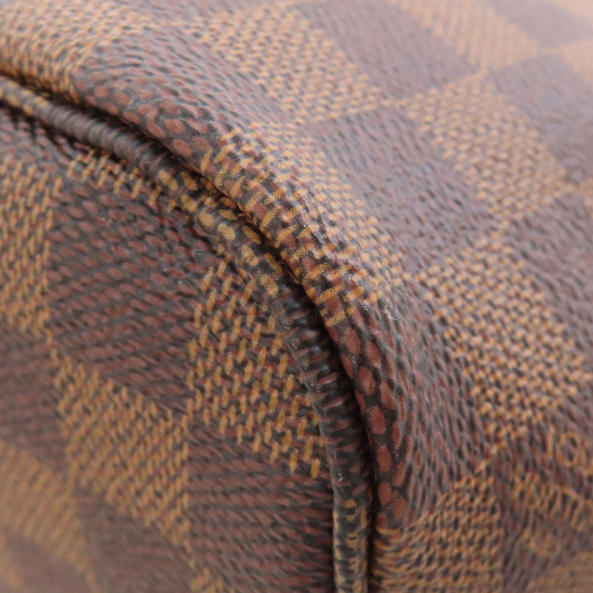 LOUIS VUITTON N51109 Never full PM Handbag Damier canvas Ladies [Used]