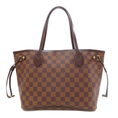 LOUIS VUITTON N51109 Never full PM Handbag Damier canvas Ladies [Used]
