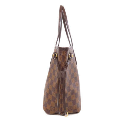 LOUIS VUITTON N51109 Never full PM Handbag Damier canvas Ladies [Used]