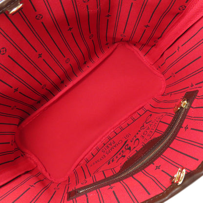 LOUIS VUITTON N51109 Never full PM Handbag Damier canvas Ladies [Used]