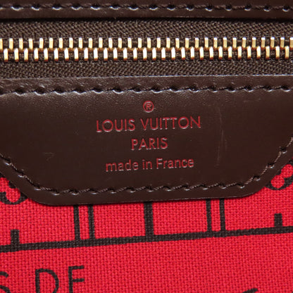 LOUIS VUITTON N51109 Never full PM Handbag Damier canvas Ladies [Used]