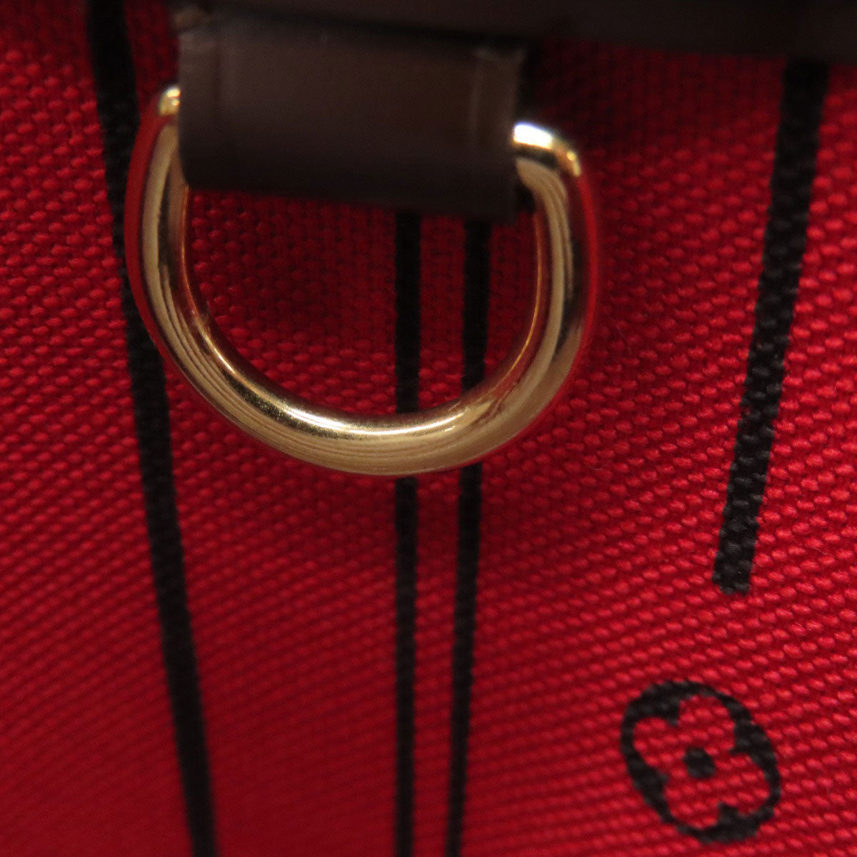 LOUIS VUITTON N51109 Never full PM Handbag Damier canvas Ladies [Used]