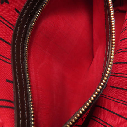 LOUIS VUITTON N51109 Never full PM Handbag Damier canvas Ladies [Used]