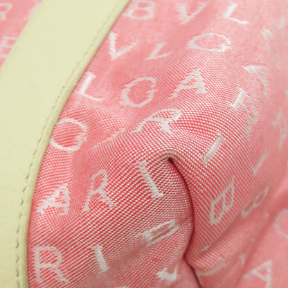 BVLGARI Logo mania Tote Bag Canvas Ladies [Used]