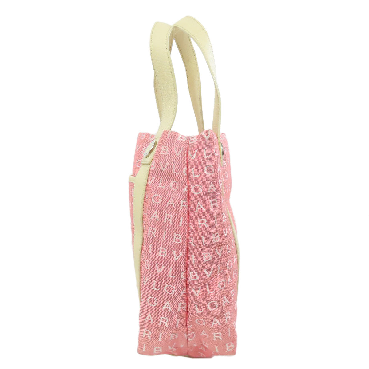 BVLGARI Logo mania Tote Bag Canvas Ladies [Used]