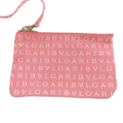 BVLGARI Logo mania Tote Bag Canvas Ladies [Used]