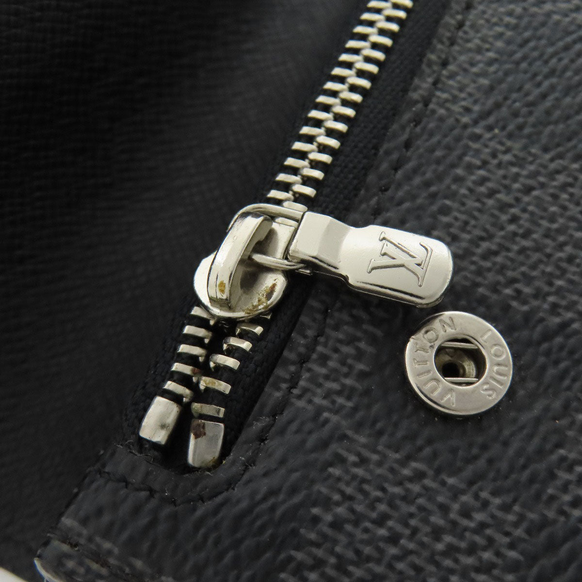 LOUIS VUITTON N60023 Acordion Long wallet (with coin pocket) Damier canvas mens [Used]