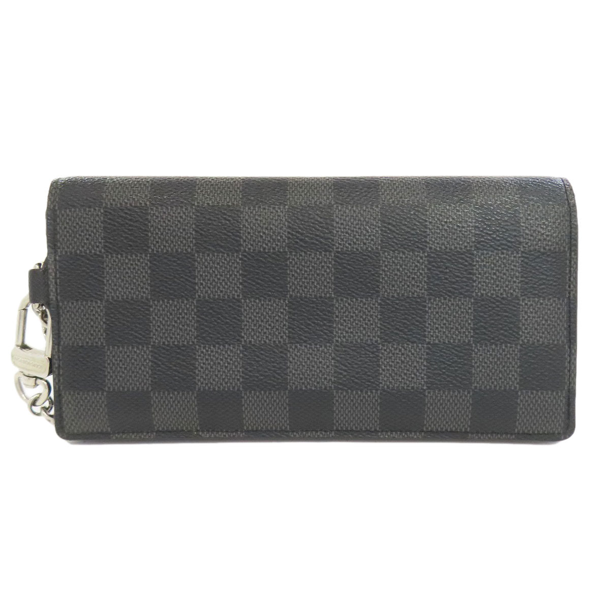 LOUIS VUITTON N60023 Acordion Long wallet (with coin pocket) Damier canvas mens [Used]
