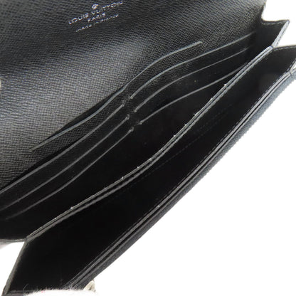 LOUIS VUITTON N60023 Acordion Long wallet (with coin pocket) Damier canvas mens [Used]