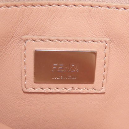 FENDI Peekaboo Mini Flower 2WAY Handbag Calf Ladies [Used]