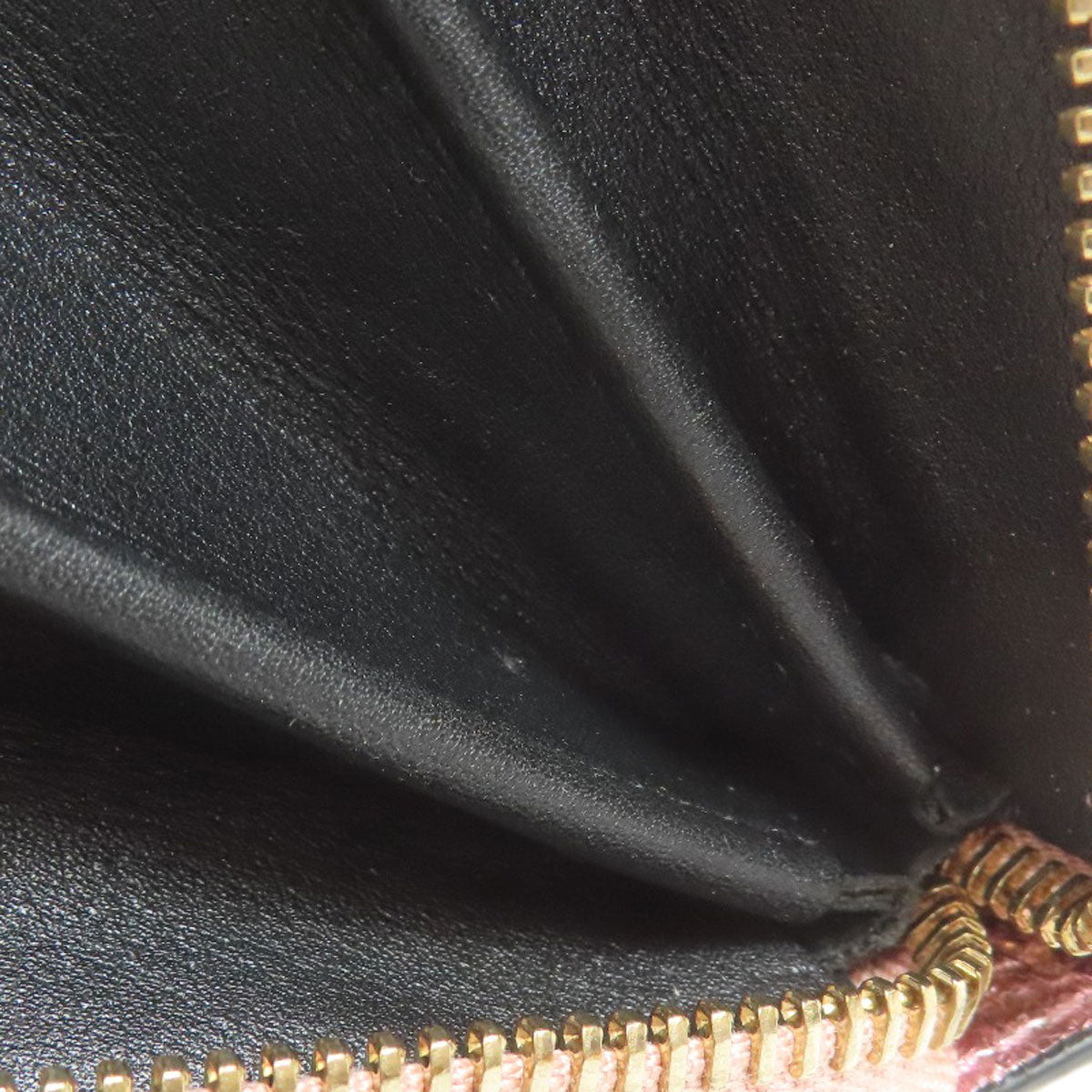 VALENTINO V logo Long wallet (with coin pocket) Calf Ladies [Used]