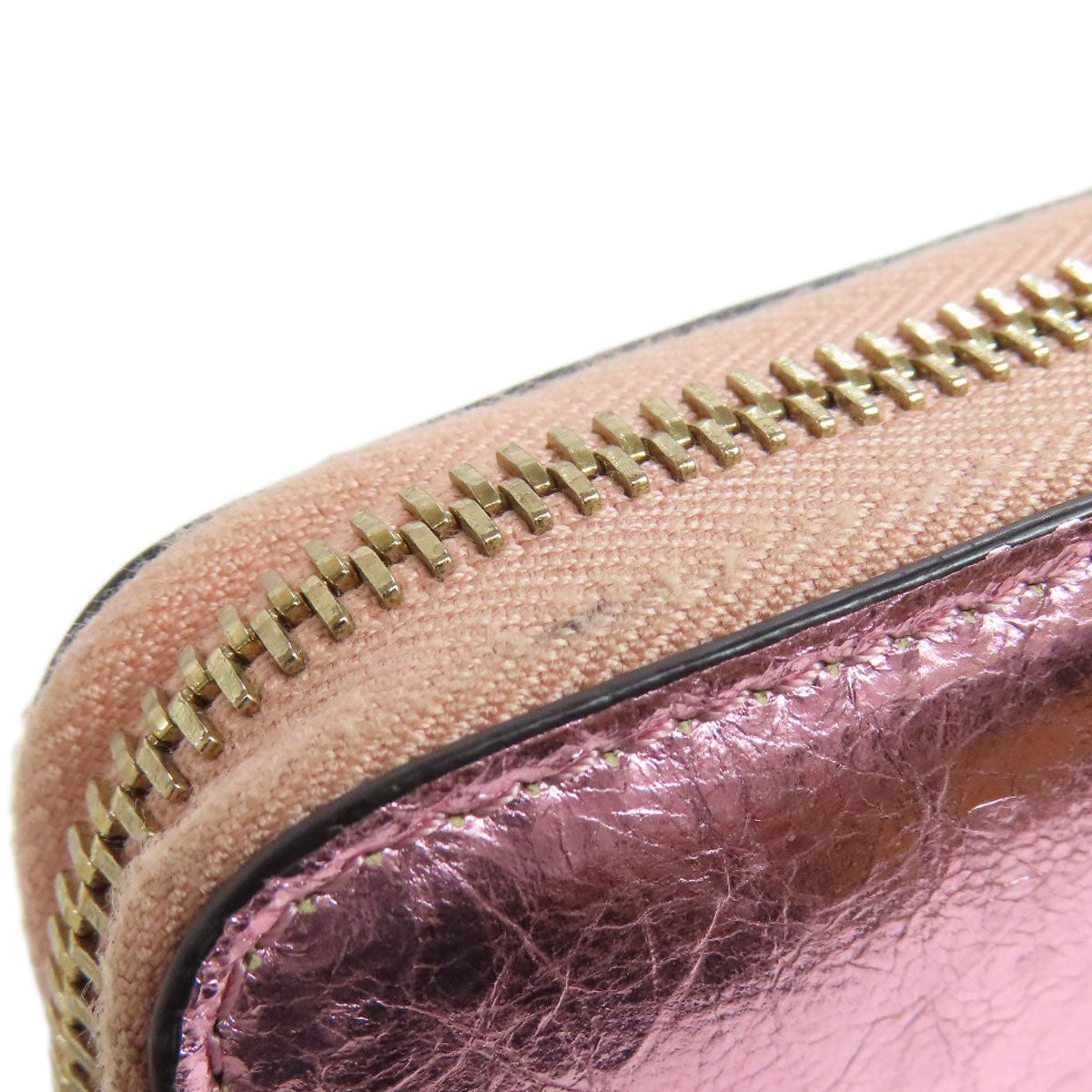 VALENTINO V logo Long wallet (with coin pocket) Calf Ladies [Used]