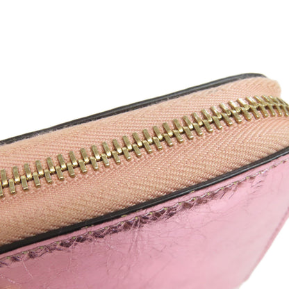 VALENTINO V logo Long wallet (with coin pocket) Calf Ladies [Used]