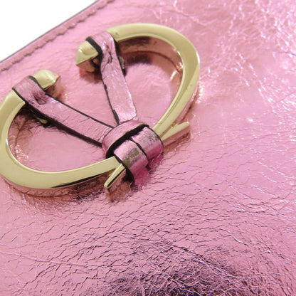 VALENTINO V logo Long wallet (with coin pocket) Calf Ladies [Used]