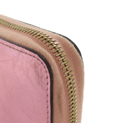 VALENTINO V logo Long wallet (with coin pocket) Calf Ladies [Used]