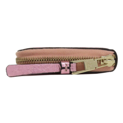 VALENTINO V logo Long wallet (with coin pocket) Calf Ladies [Used]