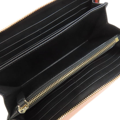 VALENTINO V logo Long wallet (with coin pocket) Calf Ladies [Used]