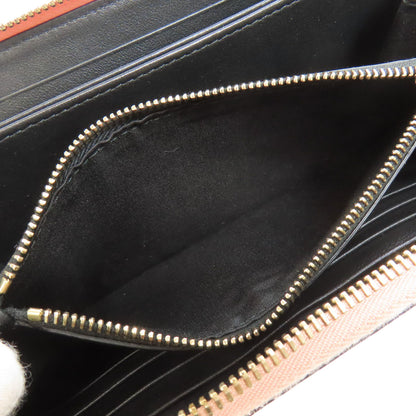 VALENTINO V logo Long wallet (with coin pocket) Calf Ladies [Used]