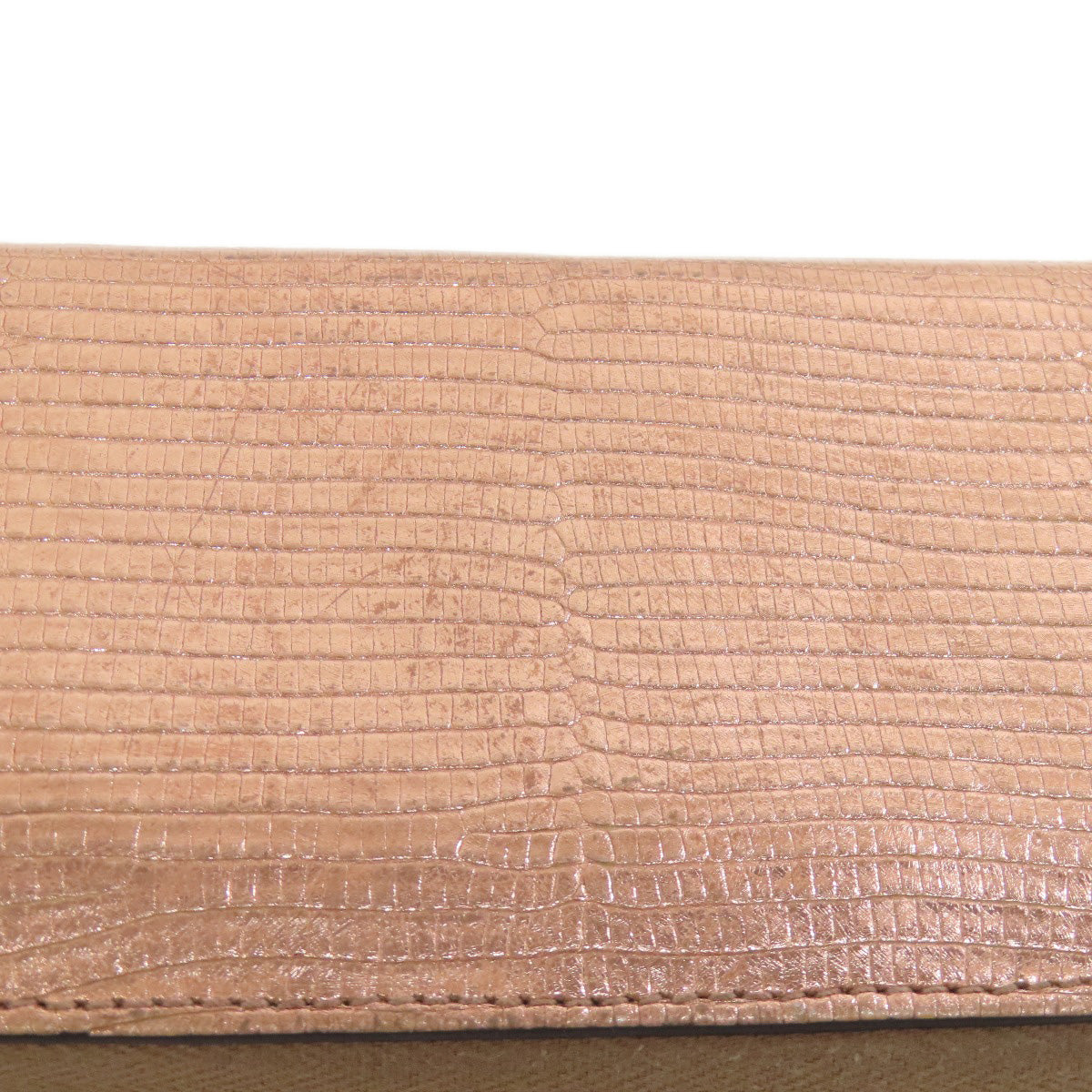 GUCCI 456117 Double G Long wallet (with coin pocket) Leather Ladies [Used]