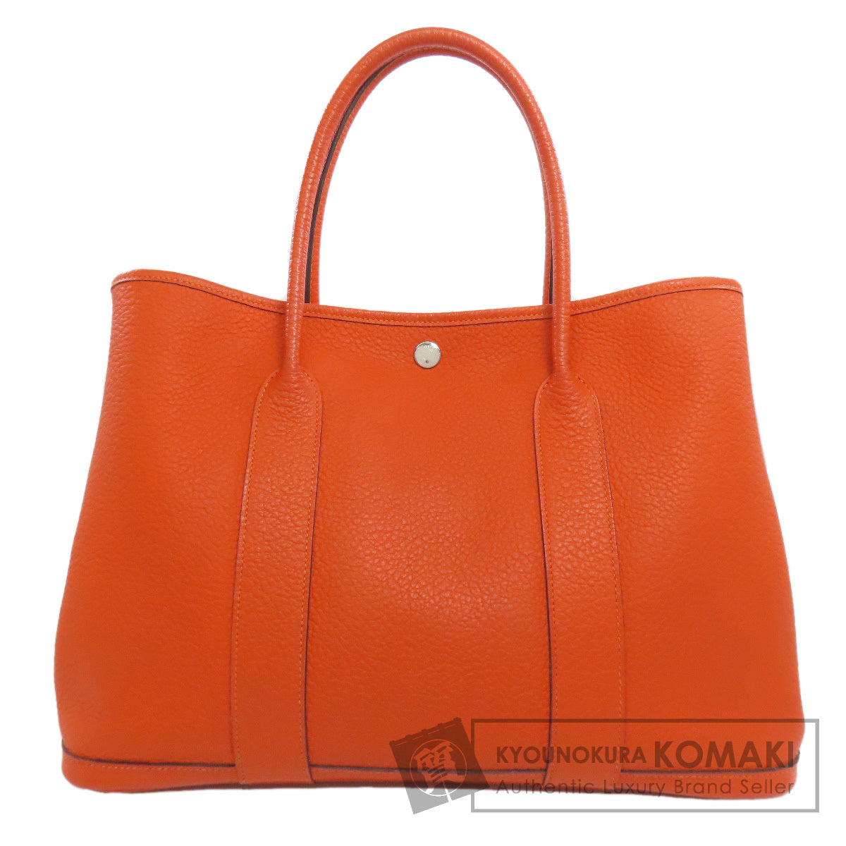 HERMES Garden Party PM Silver Hardware Tote Bag Negonda Ladies [Used]