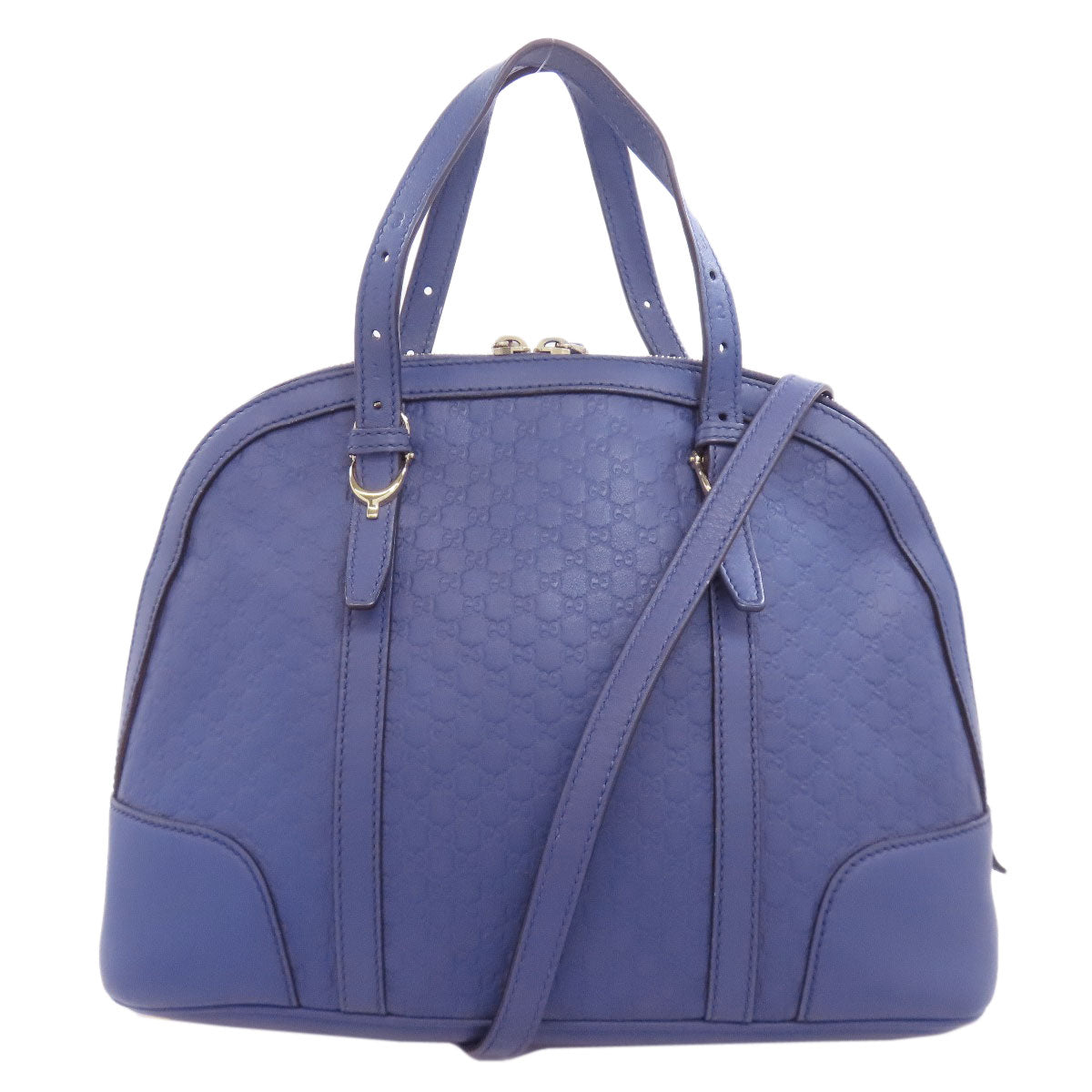 GUCCI 309617 GG Signature Microsima 2WAY Handbag Leather Ladies [Used]